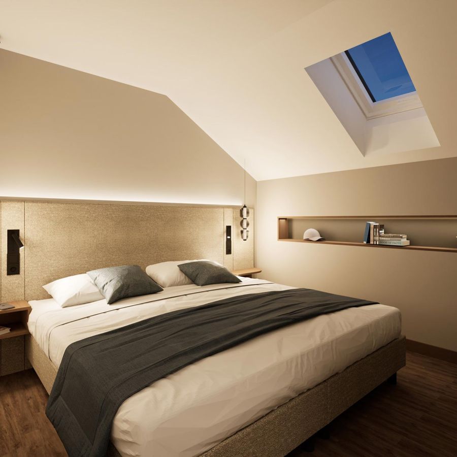 Penthouse Suite mit zwei Schlafzimmer