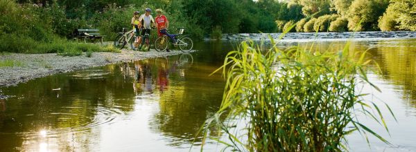 Rottauensee-Tour Radtour Bad Birnbach Niederbayern leicht E-Bike