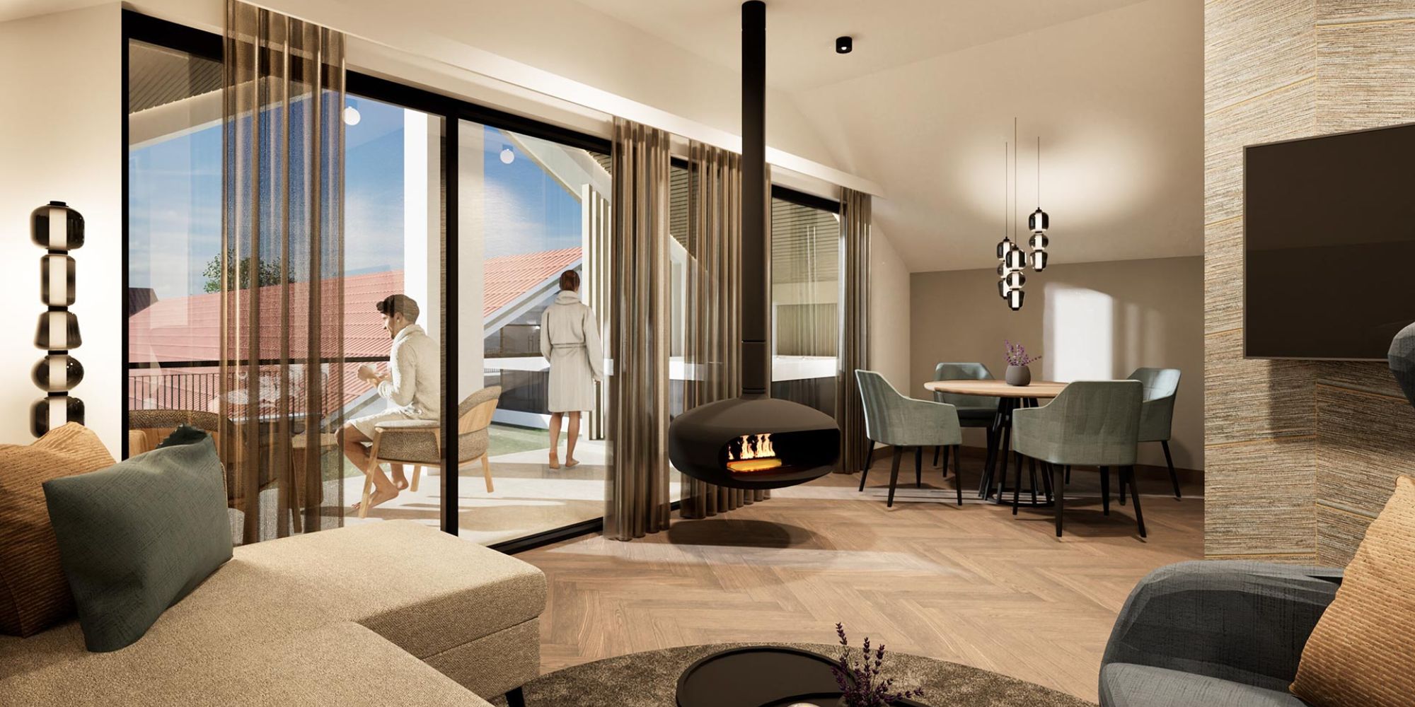 Penthouse Suite im Churfürstenhof Bad Birnbach