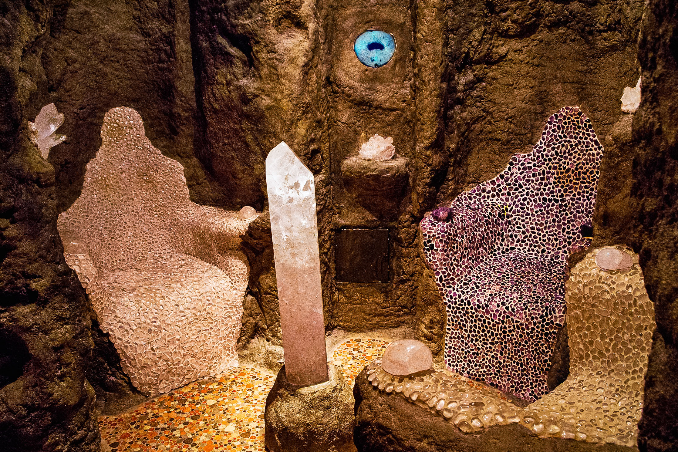 Heilende Wirkung mit der Salzsteingrotte in der Wellnesslandschaft im Hotel Churfürstenhof in Bad Birnbach