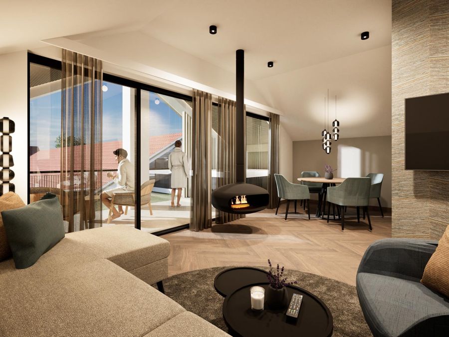 Penthouse Suite im Churfürstenhof Bad Birnbach