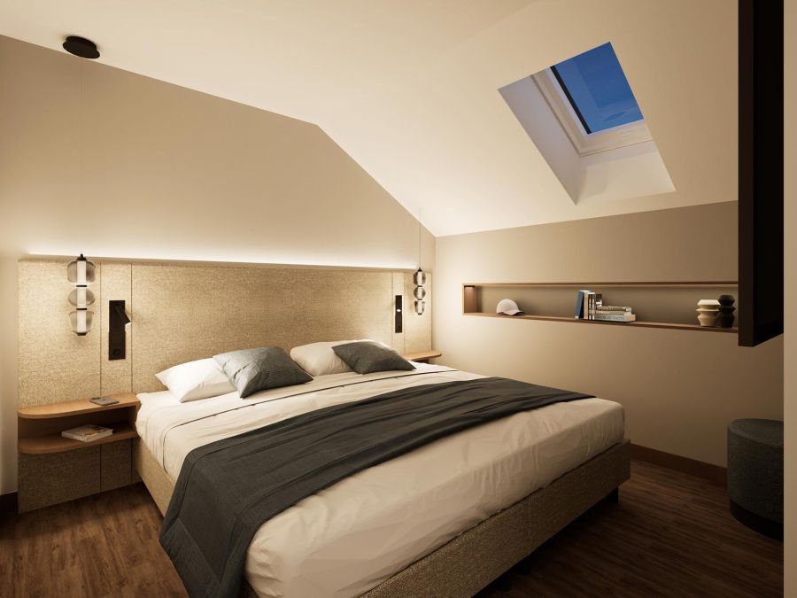 Penthouse Suite mit zwei Schlafzimmer